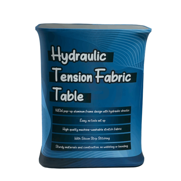 hydraulic tension fabric stand