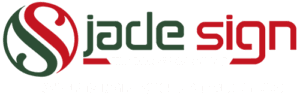 jade sign logo white