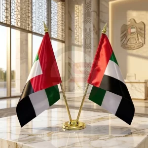 table top flags-vip-twin