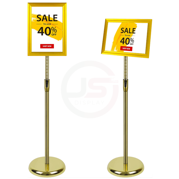 info board adjustable gold 1