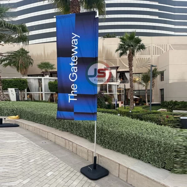 L shape flag- small