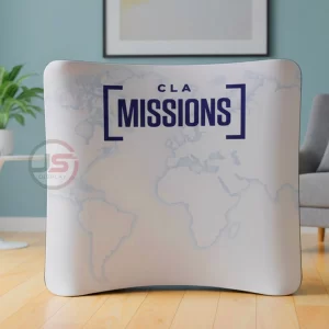 Tension Fabric Stand Curved