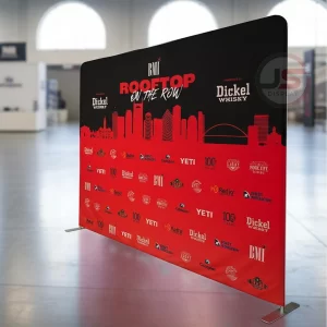 Tension Fabric Stand Straight